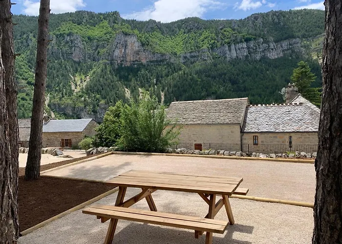 Manoir Du Charme Dans Les Gorges Du Tarn Lozere Nocleg ze śniadaniem Quezac (Lozere)