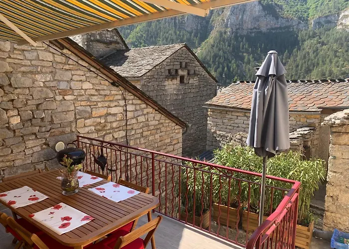 Nocleg ze śniadaniem Manoir Du Charme Dans Les Gorges Du Tarn Lozere