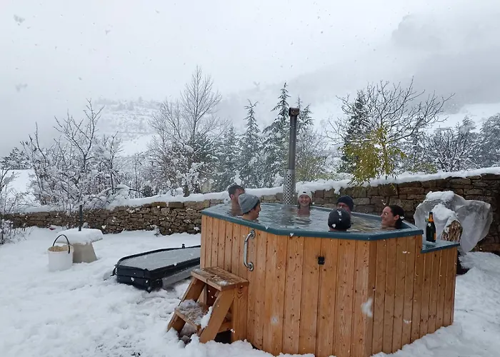 Nocleg ze śniadaniem Manoir Du Charme Dans Les Gorges Du Tarn Lozere 4*