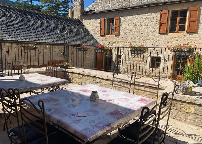 Nocleg ze śniadaniem Manoir Du Charme Dans Les Gorges Du Tarn Lozere 4*
