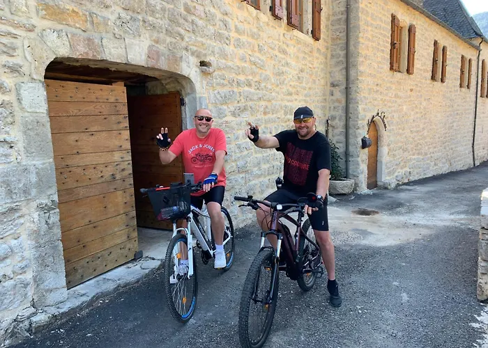 ベッド・アンド・ブレックファスト Manoir Du Charme Dans Les Gorges Du Tarn Lozere Quézac